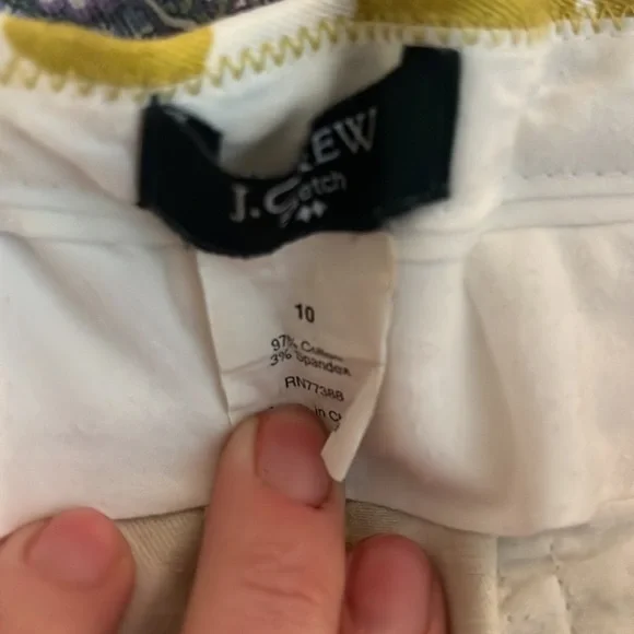 J CREW STRETCH SKIRT with buttons - Picture 5 of 5